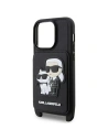 Kup Karl Lagerfeld Apple Tasche KLHCP14XCSAKCPMK iPhone 14 Pro Max Hartschale schwarz/schwarz Crossbody Saffiano Tasche Karl & Choupette - KLD1559 - {ean13} - Sklep Home Screen