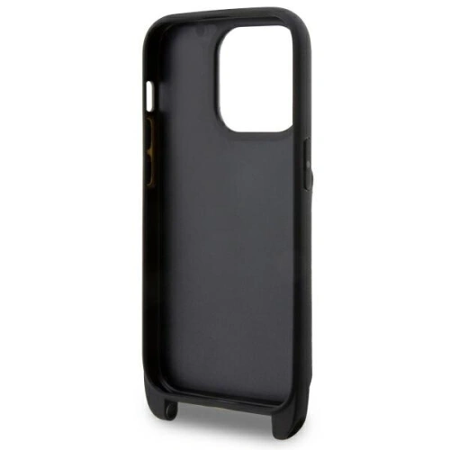 Kup Etui Karl Lagerfeld KLHCP14XCSAKCPMK Apple iPhone 14 Pro Max hardcase negru/black Crossbody Saffiano Etui Karl & Choupette - KLD1559 - {ean13} - Sklep Home Screen
