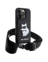 Kup Karl Lagerfeld Apple Tasche KLHCP14XCSAKHPCK iPhone 14 Pro Max Hartschale schwarz/schwarz Crossbody Saffiano Monogram Choupette - KLD1560 - {ean13} - Sklep Home Screen
