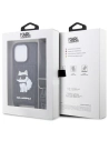 Kup Karl Lagerfeld Apple Tasche KLHCP14XCSAKHPCK iPhone 14 Pro Max Hartschale schwarz/schwarz Crossbody Saffiano Monogram Choupette - KLD1560 - {ean13} - Sklep Home Screen