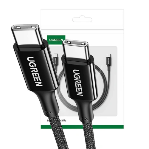 Kup Kabel UGREEN US557 USB-C/USB-C, 100W, 5A (černý) - UGR1508 - {ean13} - Sklep Home Screen