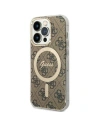 Kup Etui Guess GUHMP14LH4STW Apple iPhone 14 Pro brązowy/brown hardcase 4G MagSafe - GUE2476 - {ean13} - Sklep Home Screen