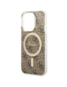 Kup Etui Guess GUHMP14LH4STW Apple iPhone 14 Pro brązowy/brown hardcase 4G MagSafe - GUE2476 - {ean13} - Sklep Home Screen