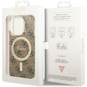 Kup Etui Guess GUHMP14LH4STW Apple iPhone 14 Pro brązowy/brown hardcase 4G MagSafe - GUE2476 - {ean13} - Sklep Home Screen
