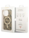 Kup Etui Guess GUHMP14LH4STW Apple iPhone 14 Pro brązowy/brown hardcase 4G MagSafe - GUE2476 - {ean13} - Sklep Home Screen