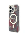 Buy Guess GUHMP14LHCFWSA Apple iPhone 14 Pro khaki hardcase Flower MagSafe - GUE2477 - {ean13} - Home Screen Store Europe