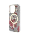 Buy Guess GUHMP14LHCFWSA Apple iPhone 14 Pro khaki hardcase Flower MagSafe - GUE2477 - {ean13} - Home Screen Store Europe