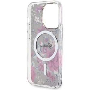 Kup Etui Guess GUHMP14LHCFWSA Apple iPhone 14 Pro zielony/khaki hardcase Flower MagSafe - GUE2477 - {ean13} - Sklep Home Screen