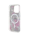 Buy Guess GUHMP14LHCFWSA Apple iPhone 14 Pro khaki hardcase Flower MagSafe - GUE2477 - {ean13} - Home Screen Store Europe