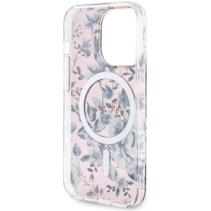 Kup Etui Guess GUHMP14LHCFWSP Apple iPhone 14 Pro różowy/pink hardcase Flower MagSafe - GUE2479 - {ean13} - Sklep Home Screen