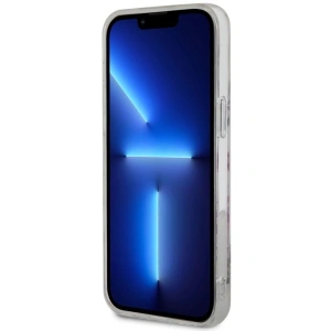 Etui Guess GUHMP14LHCFWST Apple iPhone 14 Pro átlátszó kemény tok Virág MagSafe