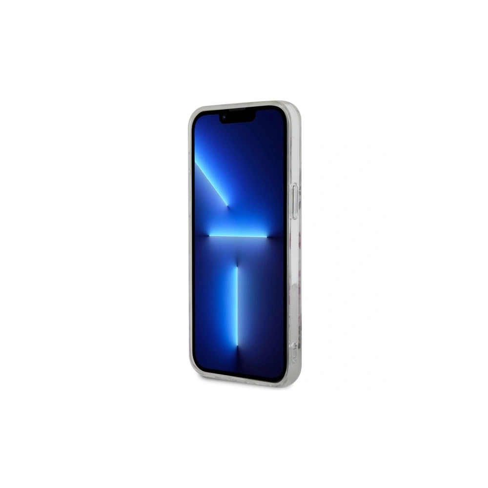 Etui Guess GUHMP14LHCFWST Apple iPhone 14 Pro transparent hardcase Flower MagSafe