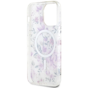 Kup Etui Guess GUHMP14LHCFWST Apple iPhone 14 Pro transparent hardcase Flower MagSafe - GUE2480 - {ean13} - Sklep Home Screen