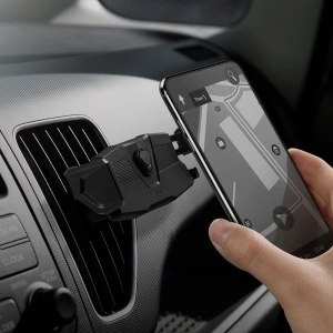 Uchwyt do kratki nawiewu Spigen Click.r Vent Car Mount Black