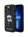 Karl Lagerfeld Apple Tasche KLHCP14XSAKHPKK iPhone 14 Pro Max schwarz/schwarz Saffiano Monogram Ikonik