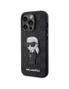 Kup Etui Karl Lagerfeld KLHCP14XSAKHPKK Apple iPhone 14 Pro Max fekete/szürke Saffiano Monogram Ikonik - KLD1563 - {ean13} - Sklep Home Screen
