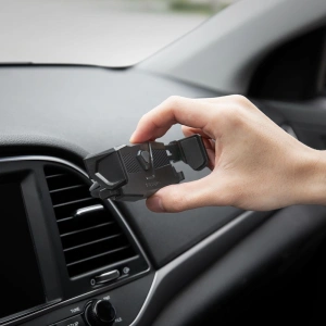 Uchwyt do kratki nawiewu Spigen Click.r Vent Car Mount Black