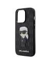 Kup Etui Karl Lagerfeld KLHCP14XSAKHPKK Apple iPhone 14 Pro Max fekete/szürke Saffiano Monogram Ikonik - KLD1563 - {ean13} - Sklep Home Screen