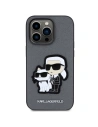 Kup Etui Karl Lagerfeld KLHCP14XSANKCPG Apple iPhone 14 Pro Max hardcase srebrny/silver Saffiano Etui Karl & Choupette - KLD1564 - {ean13} - Sklep Home Screen