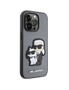 Kup Etui Karl Lagerfeld KLHCP14XSANKCPG Apple iPhone 14 Pro Max hardcase srebrny/silver Saffiano Etui Karl & Choupette - KLD1564 - {ean13} - Sklep Home Screen