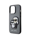 Kup Etui Karl Lagerfeld KLHCP14XSANKCPG Apple iPhone 14 Pro Max hardcase srebrny/silver Saffiano Etui Karl & Choupette - KLD1564 - {ean13} - Sklep Home Screen