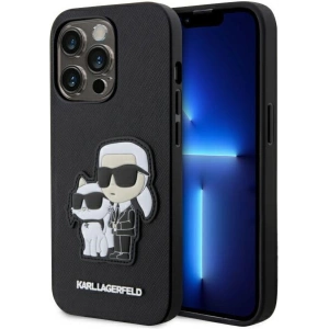 Etui Karl Lagerfeld KLHCP14XSANKCPK Apple iPhone 14 Pro Max hardcase czarny/black Saffiano Etui Karl & Choupette