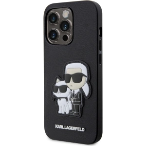 Etui Karl Lagerfeld KLHCP14XSANKCPK Apple iPhone 14 Pro Max hardcase czarny/black Saffiano Etui Karl & Choupette