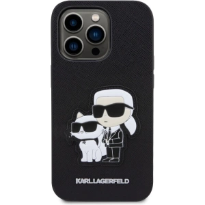 Etui Karl Lagerfeld KLHCP14XSANKCPK Apple iPhone 14 Pro Max hardcase czarny/black Saffiano Etui Karl & Choupette