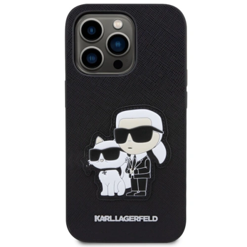 Kup Etui Karl Lagerfeld KLHCP14XSANKCPK Apple iPhone 14 Pro Max hardcase černý/black Saffiano Etui Karl & Choupette - KLD1565 - {ean13} - Sklep Home Screen