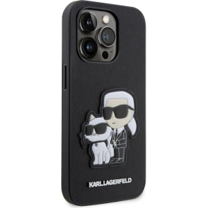 Etui Karl Lagerfeld KLHCP14XSANKCPK Apple iPhone 14 Pro Max hardcase czarny/black Saffiano Etui Karl & Choupette