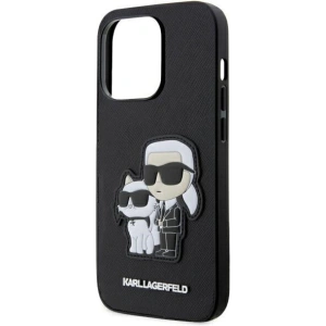 Etui Karl Lagerfeld KLHCP14XSANKCPK Apple iPhone 14 Pro Max hardcase czarny/black Saffiano Etui Karl & Choupette