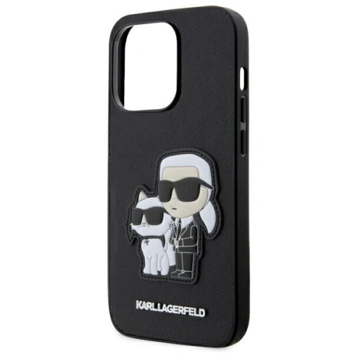 Kup Etui Karl Lagerfeld KLHCP14XSANKCPK Apple iPhone 14 Pro Max hardcase černý/black Saffiano Etui Karl & Choupette - KLD1565 - {ean13} - Sklep Home Screen