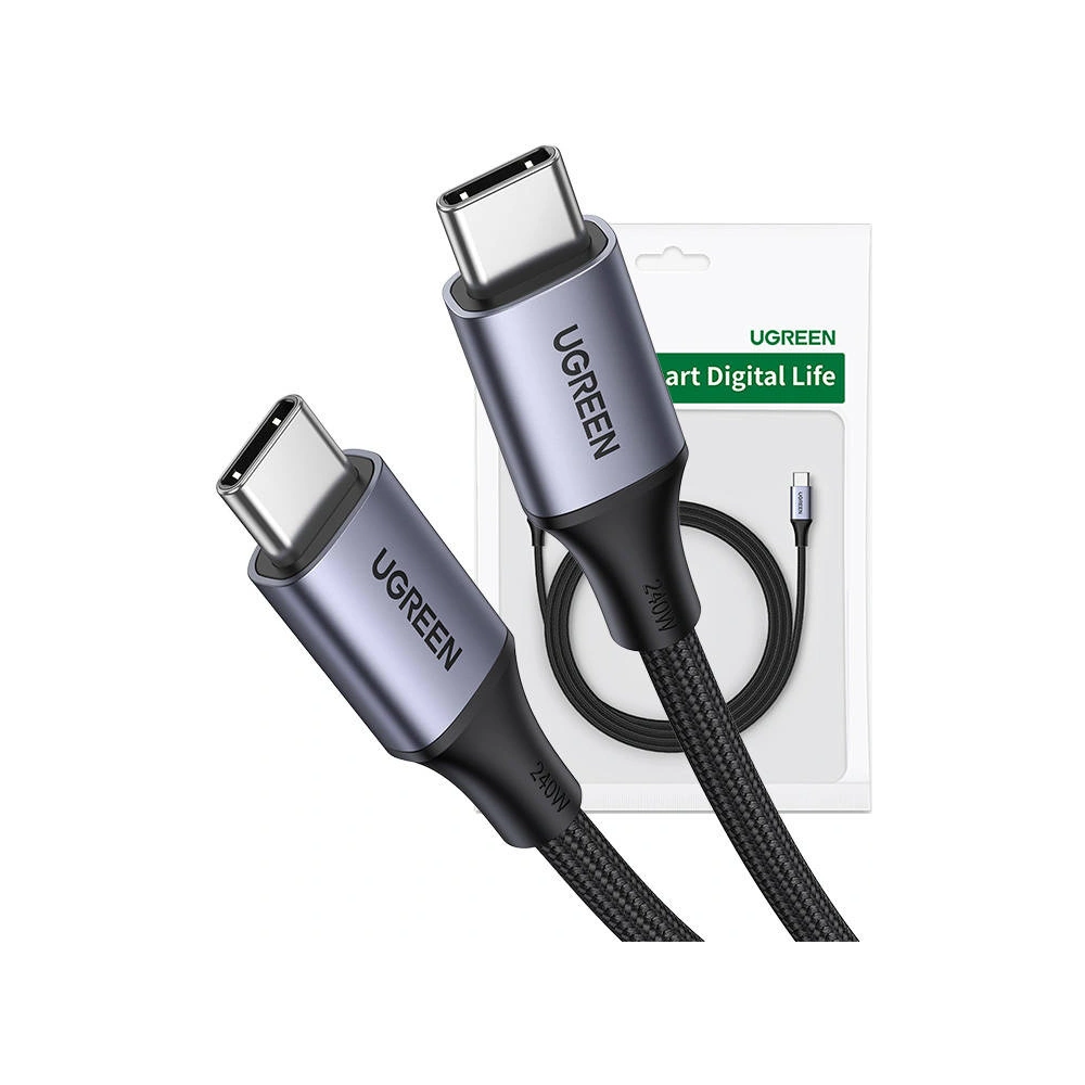 Kabel UGREEN 15311 USB-C/USB-C 1m (szary)