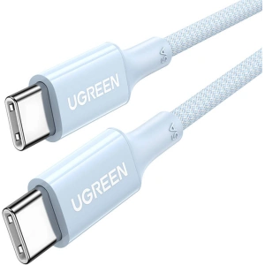 Cablul UGREEN 15273 USB-C/USB-C 2m (albastru)
