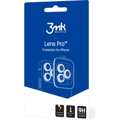 Kup Hybridní sklo na objektiv fotoaparátu 3MK Lens Protection Pro Apple iPhone 14 Plus / 15 Plus modrý/sierra blue - 3MK4849 - {ean13} - Sklep Home Screen