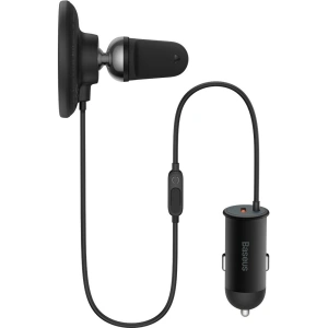 Kup Uchwyt samochodowy z ładowarką bezprzewodową MagSafe Baseus ładowarka samochodowa 40W czarna - BSU4025BLK - {ean13} - Sklep Home Screen