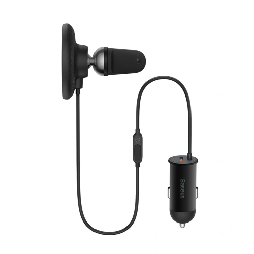 Kup Următorul suport auto cu încărcător wireless MagSafe Baseus încărcător auto 40W negru - BSU4025BLK - {ean13} - Sklep Home Screen