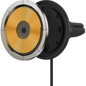 Kup Baseus Autohalterung mit kabellosem Ladegerät MagSafe Autoladegerät 40W schwarz - BSU4025BLK - {ean13} - Sklep Home Screen