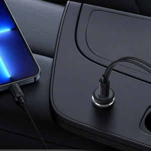 Kup Uchwyt samochodowy z ładowarką bezprzewodową MagSafe Baseus ładowarka samochodowa 40W czarna - BSU4025BLK - {ean13} - Sklep Home Screen