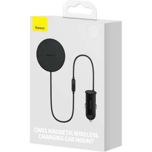 Kup Baseus Autohalterung mit kabellosem Ladegerät MagSafe Autoladegerät 40W schwarz - BSU4025BLK - {ean13} - Sklep Home Screen