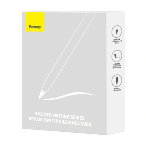 Buy Replacement silicone stylus tips Baseus white (medium) [12 PACK] - BSU4026WHT - {ean13} - Home Screen Store Europe