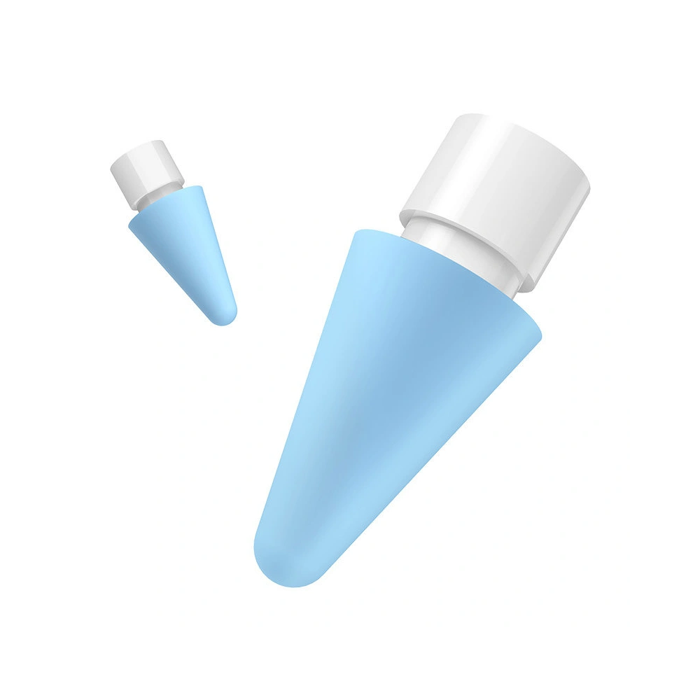 Wymienne silikonowe końcówki na rysik Baseus białe / niebieskie / różowe (medium) [12 PACK]