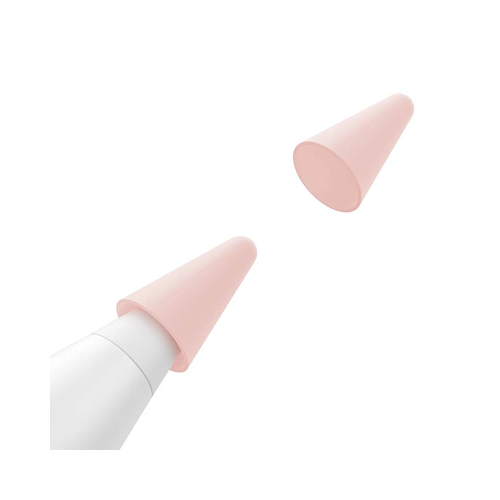 Wymienne silikonowe końcówki na rysik Baseus białe / niebieskie / różowe (medium) [12 PACK]