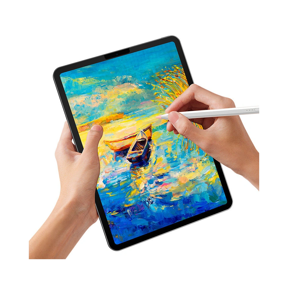 Wymienne silikonowe końcówki na rysik Baseus białe / niebieskie / różowe (medium) [12 PACK]