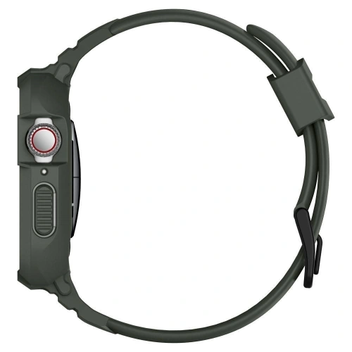 Kup Pasek Spigen Rugged Armor Pro Apple Watch 4/5/6/7/SE 44/45mm vojenská zelená - SPN751CAMGRN - {ean13} - Sklep Home Screen