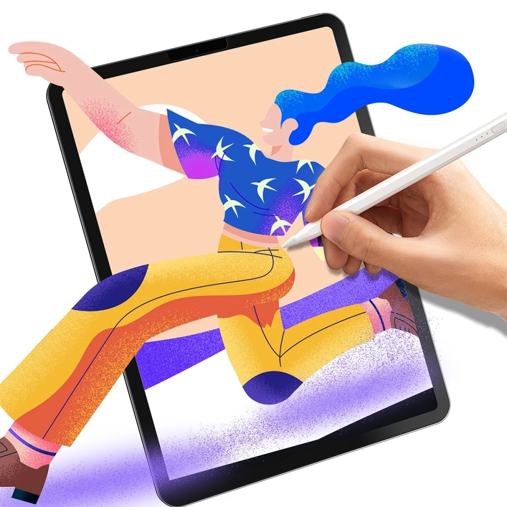 Wymienne silikonowe końcówki na rysik Baseus białe (soft) [12 PACK]