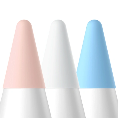 Kup Vârfuri de silicon interschimbabile pentru stylus Baseus albe / albastre / roz (soft) [12 PACK] - BSU4029 - {ean13} - Sklep Home Screen
