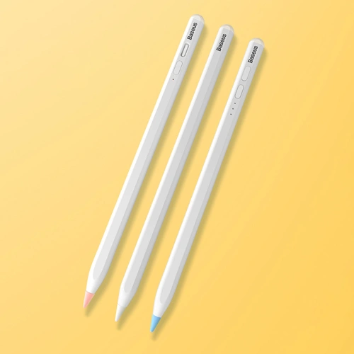 Kup Vârfuri de silicon interschimbabile pentru stylus Baseus albe / albastre / roz (soft) [12 PACK] - BSU4029 - {ean13} - Sklep Home Screen