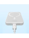 Kup Powerbank Baseus Magnetic MagSafe 15W/PD 20W 6000mAh alb (Overseas Edition) + cablu USB-C/USB-C 60W 3A 0.5m alb - BSU4030 - {ean13} - Sklep Home Screen