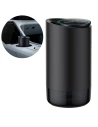 Autós légfrissítő Baseus fekete (fehér tea / lédús őszibarack) + 1m USB-C kábel